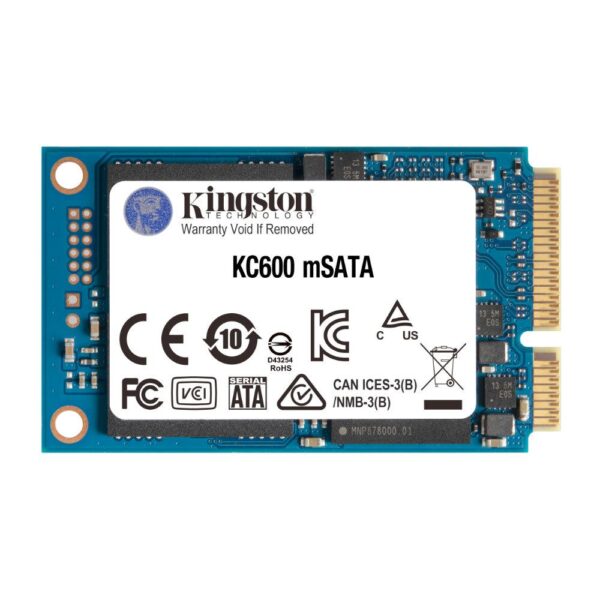 SSD KINGSTON KC600, 1024GB, mSATA 1