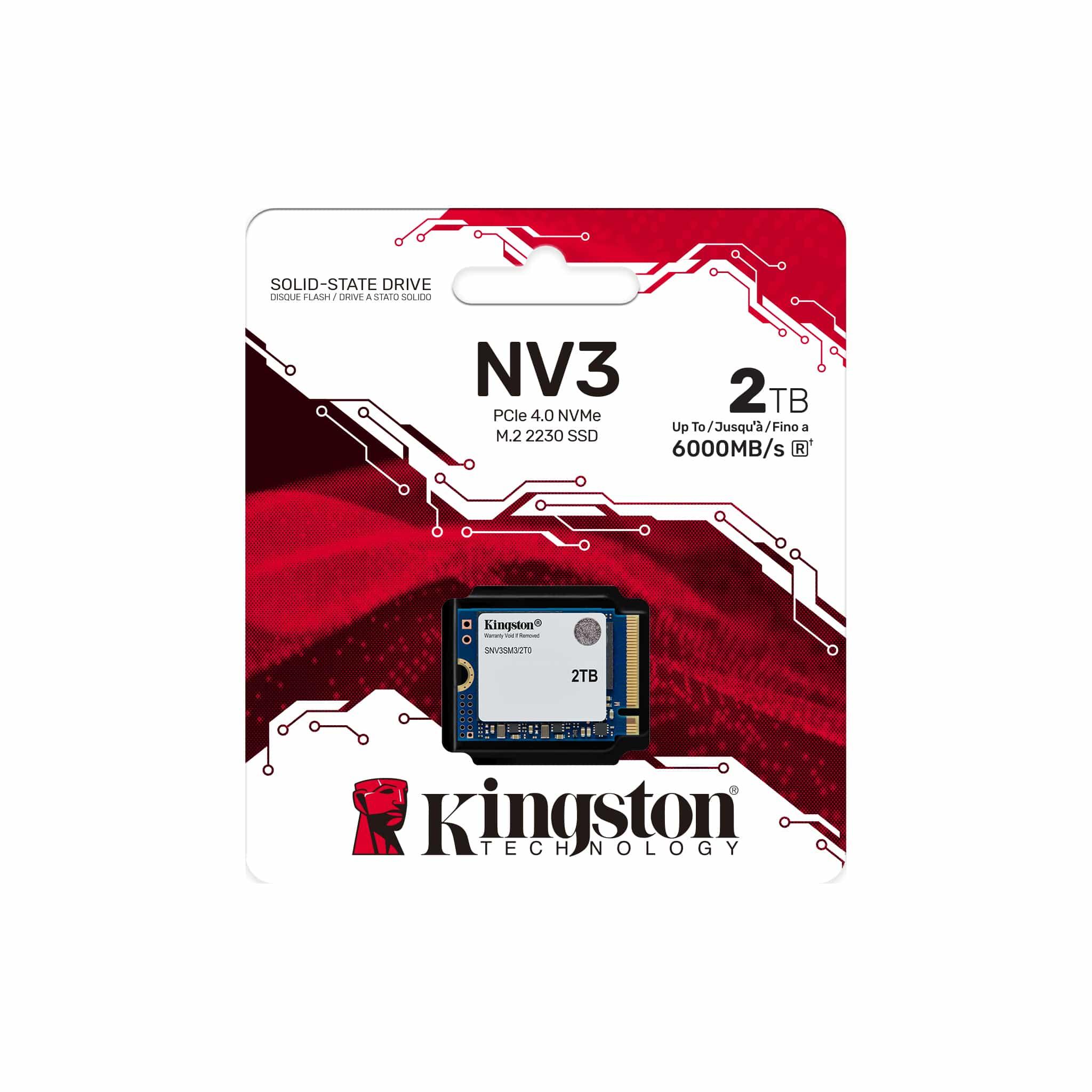 SSD KINGSTON NV3 PCIe 4.0 NVMe M.2 2230 - 2TB 3
