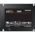 SSD SAMSUNG 870 EVO SATA 2.5”, 250GB, SATA 6 Gb/s, MZ-77E250B/EU 1