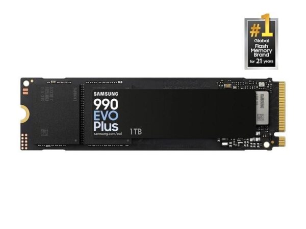 SSD SAMSUNG 990 EVO Plus, 1TB, M.2 Type 2280, MZ-V9S1T0BW 1