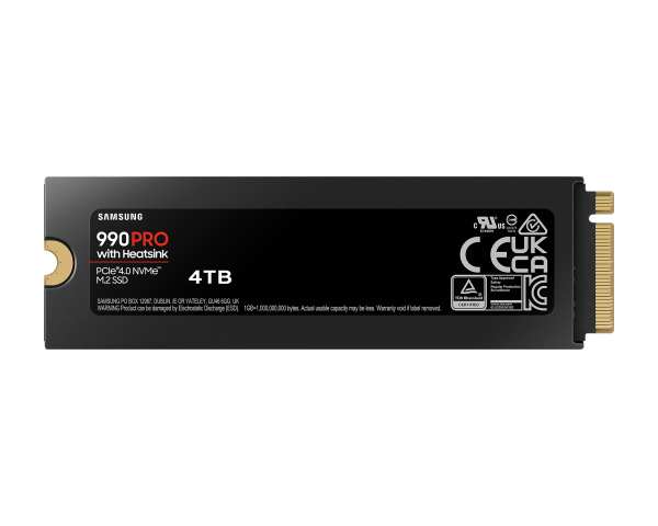 SSD SAMSUNG 990 PRO с Heatsink 4TB, MZ-V9P4T0CW 2