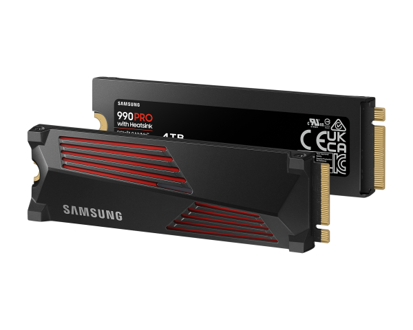 SSD SAMSUNG 990 PRO с Heatsink 4TB, MZ-V9P4T0CW 3