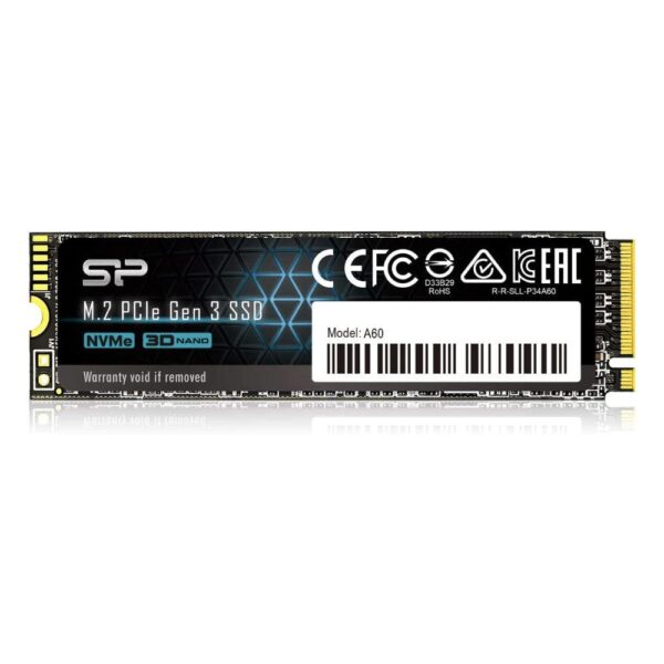SSD Silicon Power A60 M.2-2280 PCIe Gen 3x4 NVMe 512GB 1