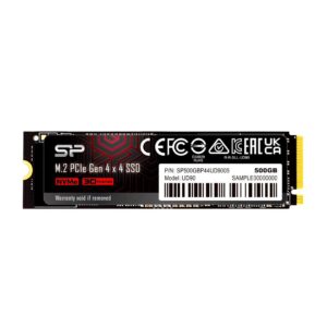 SSD Silicon Power UD90, M.2-2280, PCIe, Gen 4x4 NVMe, 500GB 1