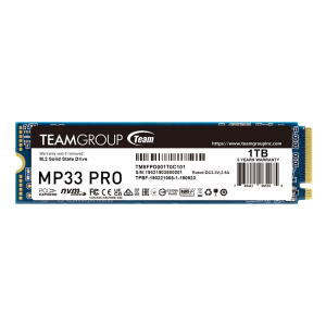 SSD Team Group MP33 PRO, M.2 2280 NVMe, 1TB,  PCIe Gen3x4 1