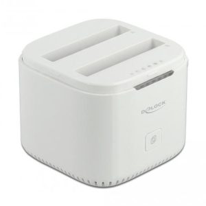 Станция Delock USB-C, За 2 x 2.5″ SATA HDD / SSD, Клониране 1