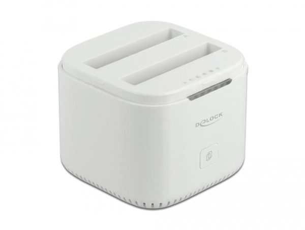 Станция Delock USB-C, За 2 x 2.5″ SATA HDD / SSD, Клониране 1