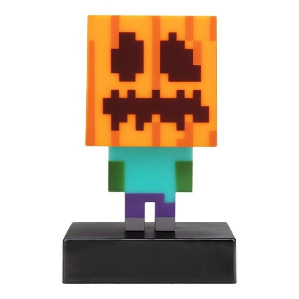 Статуетка Paladone Icons: Minecraft - Zombie Jack O Lantern Light PP15302MCF 1