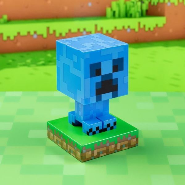 Статуетка Paladone Minecraft Charged Creeper Icon Light 2