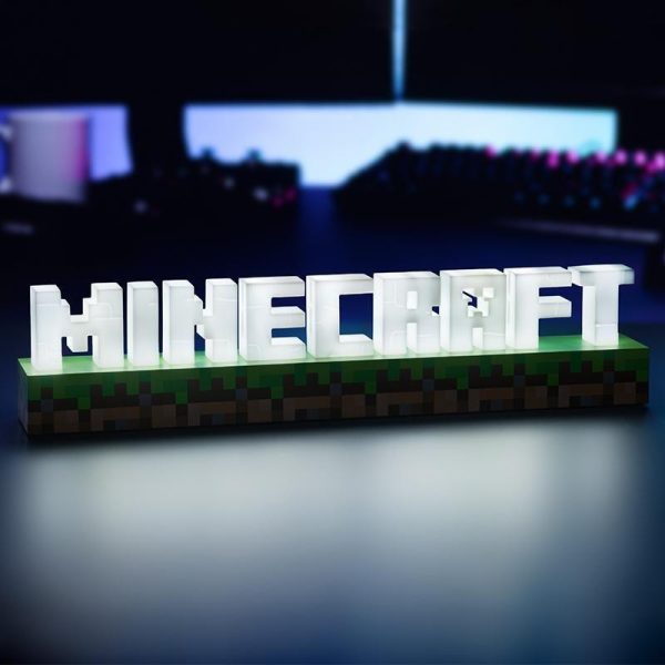 Статуетка Paladone Minecraft Logo Light 2
