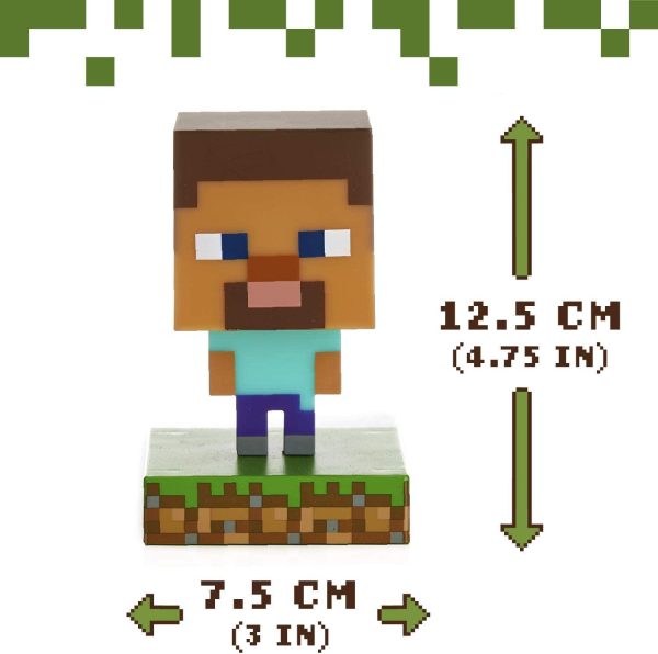 Статуетка Paladone Minecraft: Steve Icon Light BDP 3