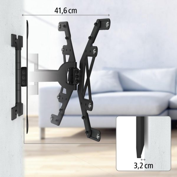 Стенна стойка за OLED TV, 229 см (90") до 40 кг, 220850 10