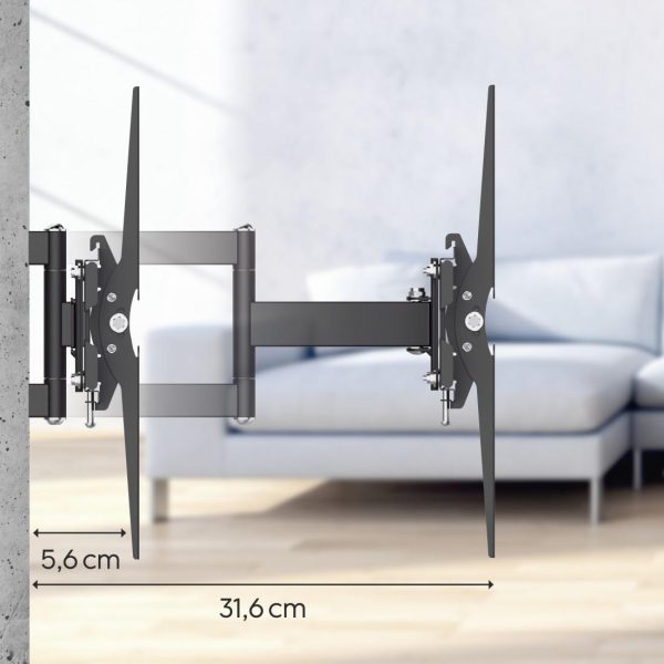 Стенна стойка за TV, Fullmotion, 122 cm (48"), 220822 18