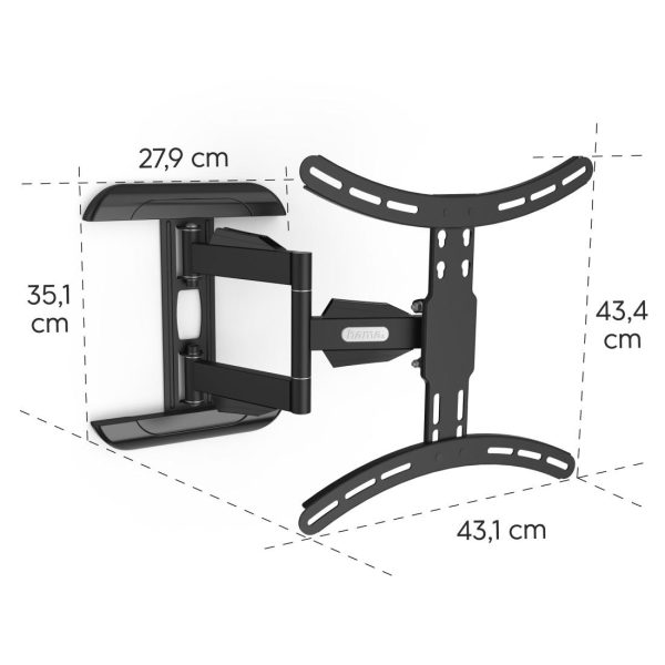 Стенна стойка за TV Fullmotion, 165 см, 32-65 ", 220834 21