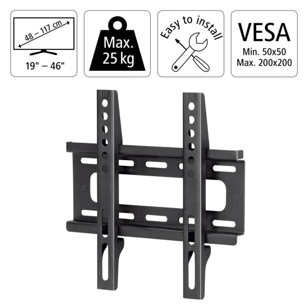 Стенна стойка за TV HAMA, 19"-46", 220803 5
