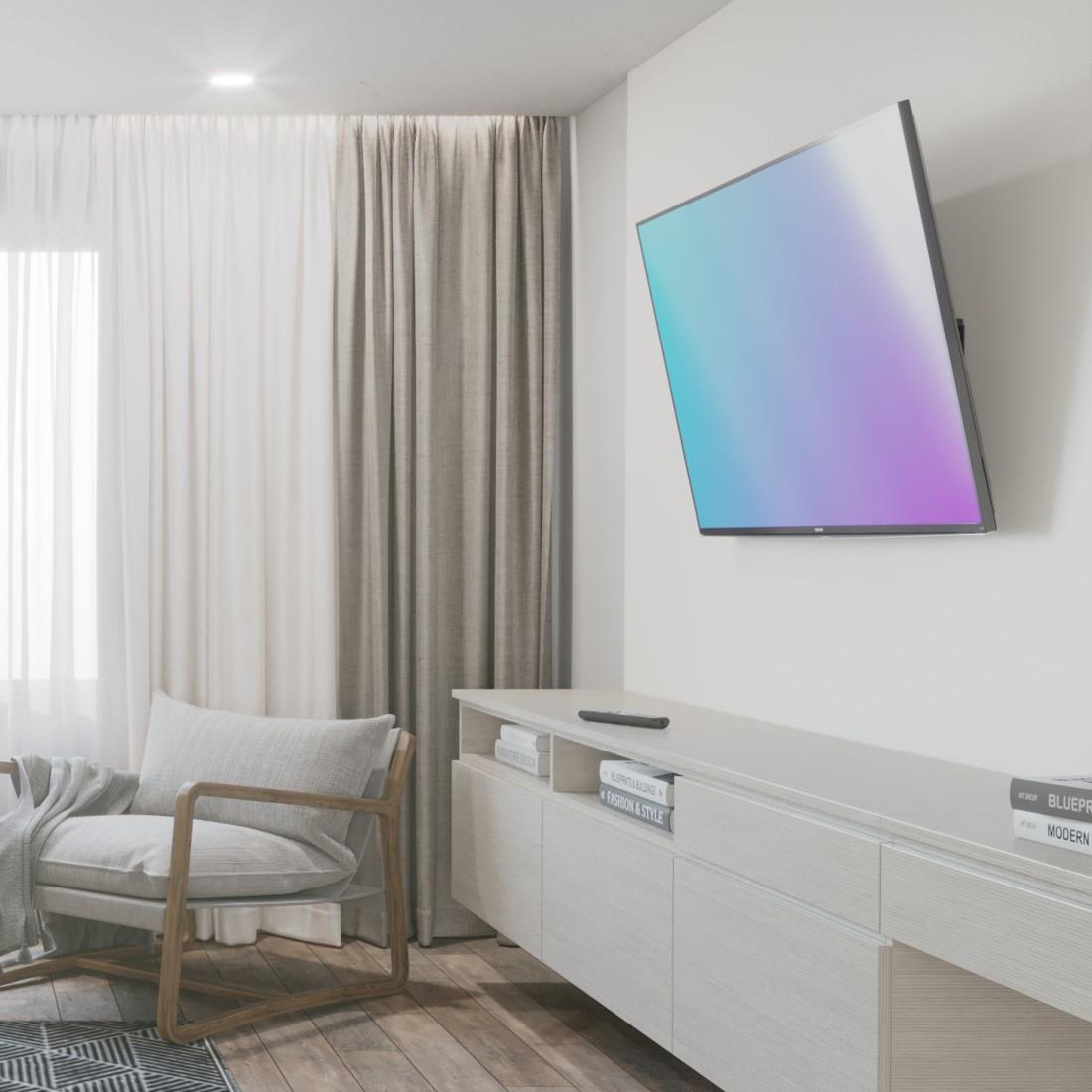 Стенна стойка за TV Hama, 254 см (100") до 75 кг, 220818 3