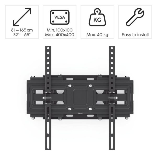 Стенна стойка за TV Hama FULLMOTION, 165 см (65"), 220830 7