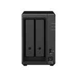 Сторидж NAS Synology DS723+, За 2 диска, До 108TB, 2 GB DDR4, Гигабит, USB3.2 1