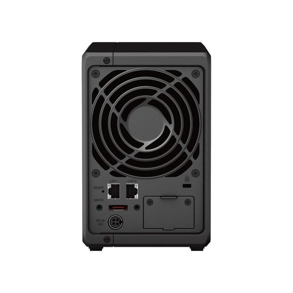 Сторидж NAS Synology DS723+, За 2 диска, До 108TB, 2 GB DDR4, Гигабит, USB3.2 4