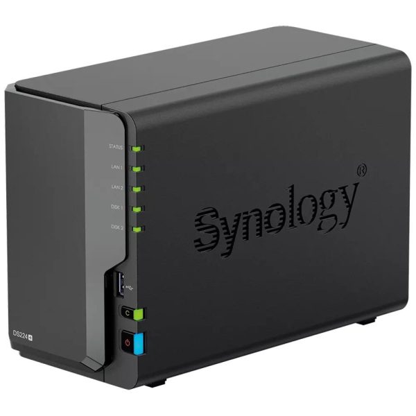 Сторидж Synology NAS Synology DS224+, За 2 диска, Малък и среден бизнес 1