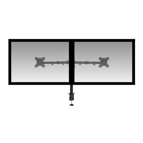 Стойка за 2 мониторa ACT AC8302, за бюро, Регулируема, 32", 2x8 кг, Черна 5
