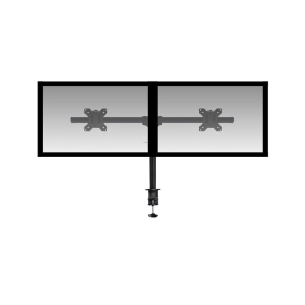 Стойка за 2 мониторa ACT AC8315, за бюро, Регулируема, 27", 10 кг, Черна 5