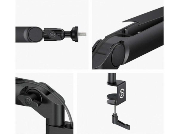 Стойка за микрофон Elgato Wave Mic Arm LP - Черно 3