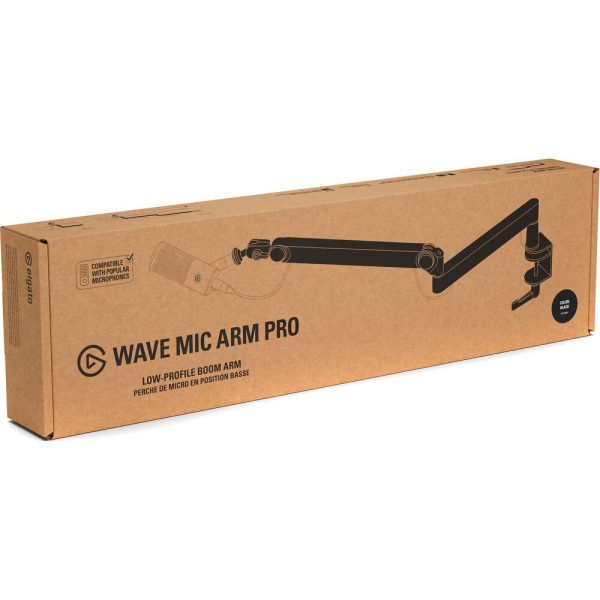 Стойка за микрофон Elgato Wave Mic Arm Pro - Черно 4