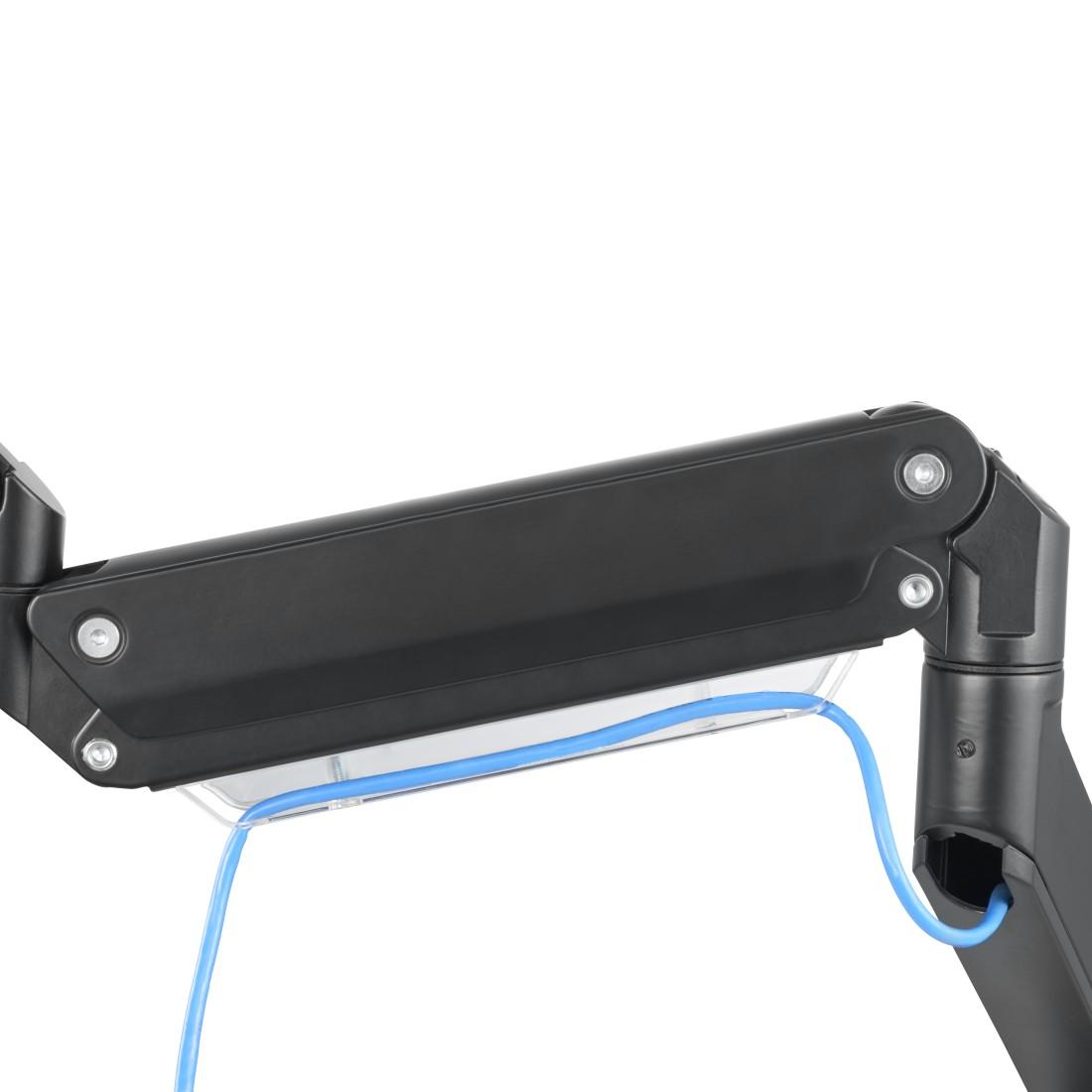 Стойка за монитор за бюро HAMA, Регулируема, Амортисьор, 13" - 35", 15 кг, Черна 3