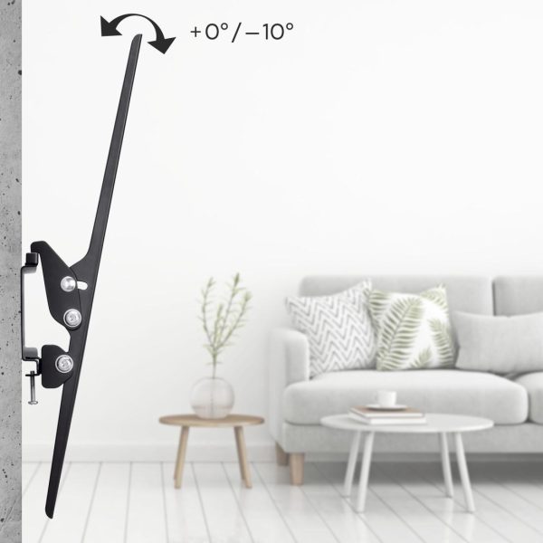 Стойка за TV Hama TILT, 191 см (75"), Черна 8