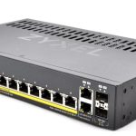 Суич 8-портов ZyXEL GS1920-8HPV2, Gigabit, управляем, PoE 1
