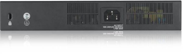 Суич 8-портов ZyXEL GS1920-8HPV2, Gigabit, управляем, PoE 3
