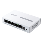 Суич ASUS ExpertWiFi EBP15 5-Port GbE, 4 PoE+ Ports 5 x 10/100/1000Mbps ports 1