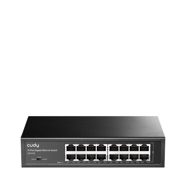 Суич Cudy GS1016, 16 портов, 10/100/1000, Auto-MDI/MDIX, за 19" шкаф 1