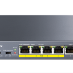 Суич Cudy GS105P , 5x портов POE метален корпус+Switch 36W, неуправляем 1