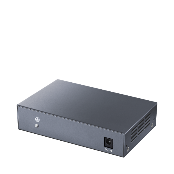 Суич Cudy HS105, 5x2.5G портов Gigabit Ethernet (RJ45), Метален корпус 3