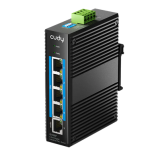Суич Cudy IG1005P Индустриален 5-Port 10/100/1000M PoE+ Switch 65W 1
