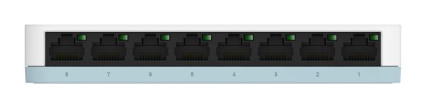 Суич D-Link DGS-1008D/E, 8 портов, 10/100/1000, Gigabit, Desktop  3