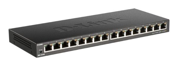 Суич D-Link DGS-1016S/E, 16 портов 10/100/1000, Desktop 1