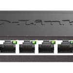 Суич D-Link DGS-108/E, 8 портов, 10/100/1000, Gigabit, метален корпус 1
