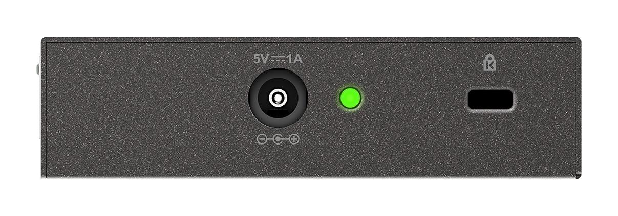 Суич D-Link DGS-108/E, 8 портов, 10/100/1000, Gigabit, метален корпус 3
