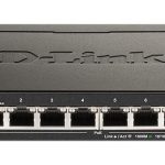 Суич D-Link DGS-1100-08PV2/E, 8 портов PoE 10/100/1000 Gigabit Smart Switch, управляем, за монтаж в шкаф 1