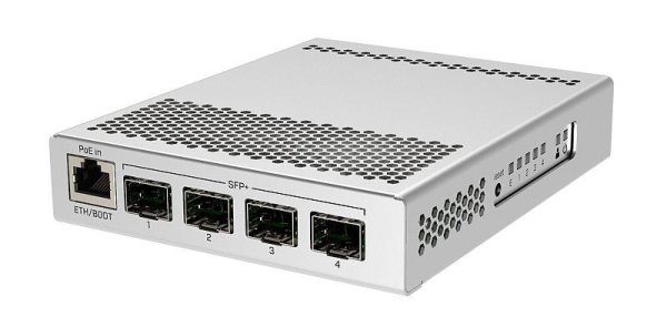 Суич Mikrotik CRS305-1G-4S+IN, 1xGigabit LAN, 4xSFP+ cages 1