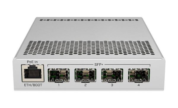 Суич Mikrotik CRS305-1G-4S+IN, 1xGigabit LAN, 4xSFP+ cages 2
