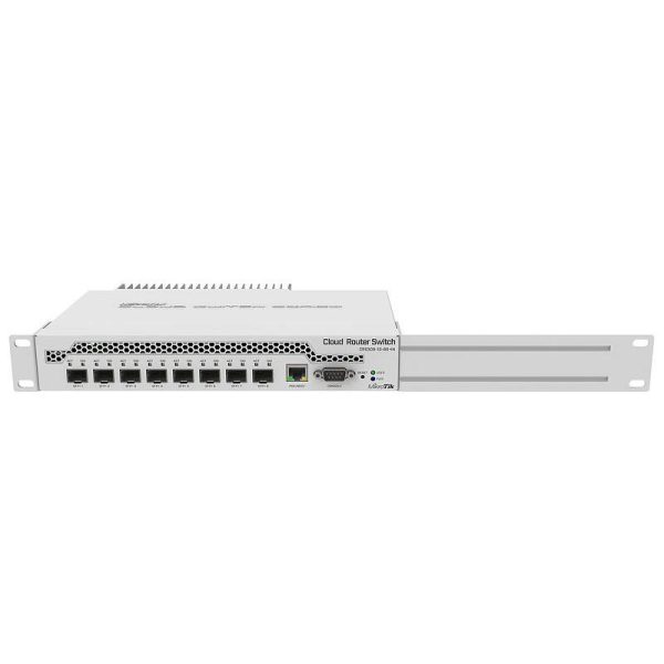 Суич MikroTik CRS309-1G-8S+IN, LAN 1 x Gigabit Ethernet ports, 8 x SFP+ 10Gbps, PoE in 4