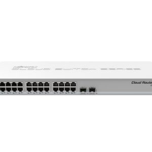Суич Mikrotik CRS326-24G-2S-RM, 24xGigabit LAN, 2xSFP+ cages 1
