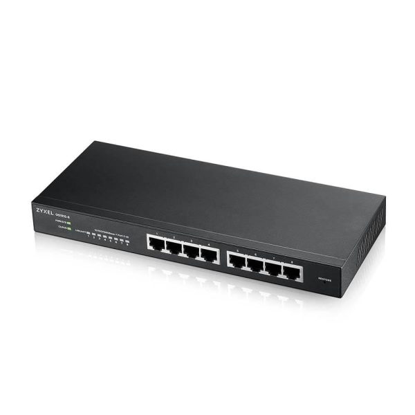 Суич ZyXEL GS1915-8, 8-портов, Gigabit, Управляем 1