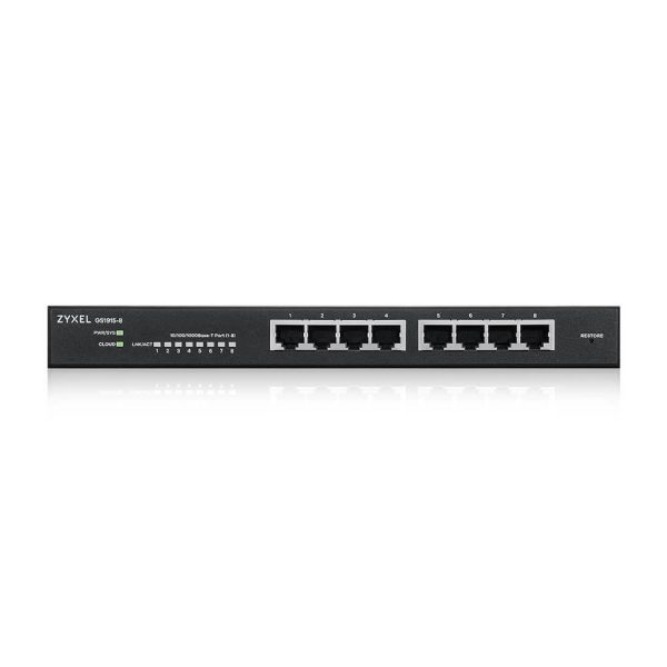 Суич ZyXEL GS1915-8, 8-портов, Gigabit, Управляем 2
