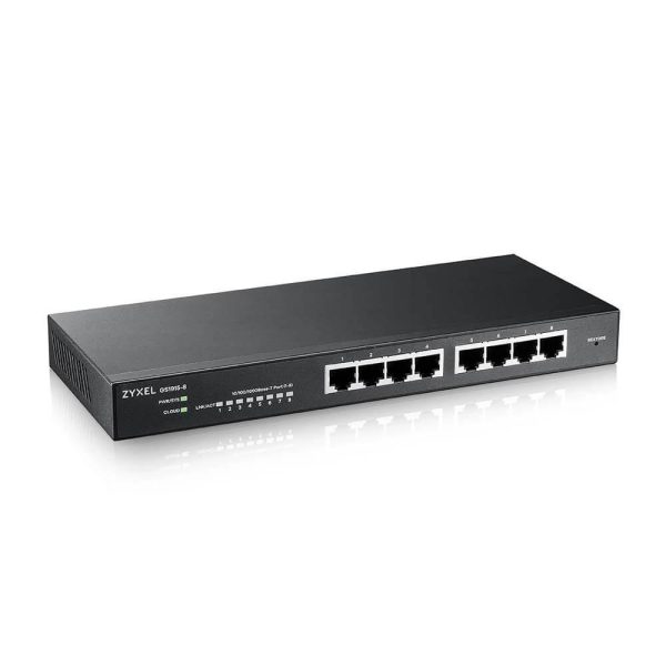 Суич ZyXEL GS1915-8, 8-портов, Gigabit, Управляем 3