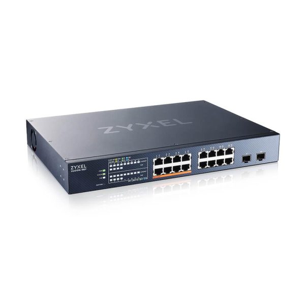 Суич ZyXEL XMG1915-18EP, 16-портов, 2x SFP, Gigabit, Управляем, , PoE 1